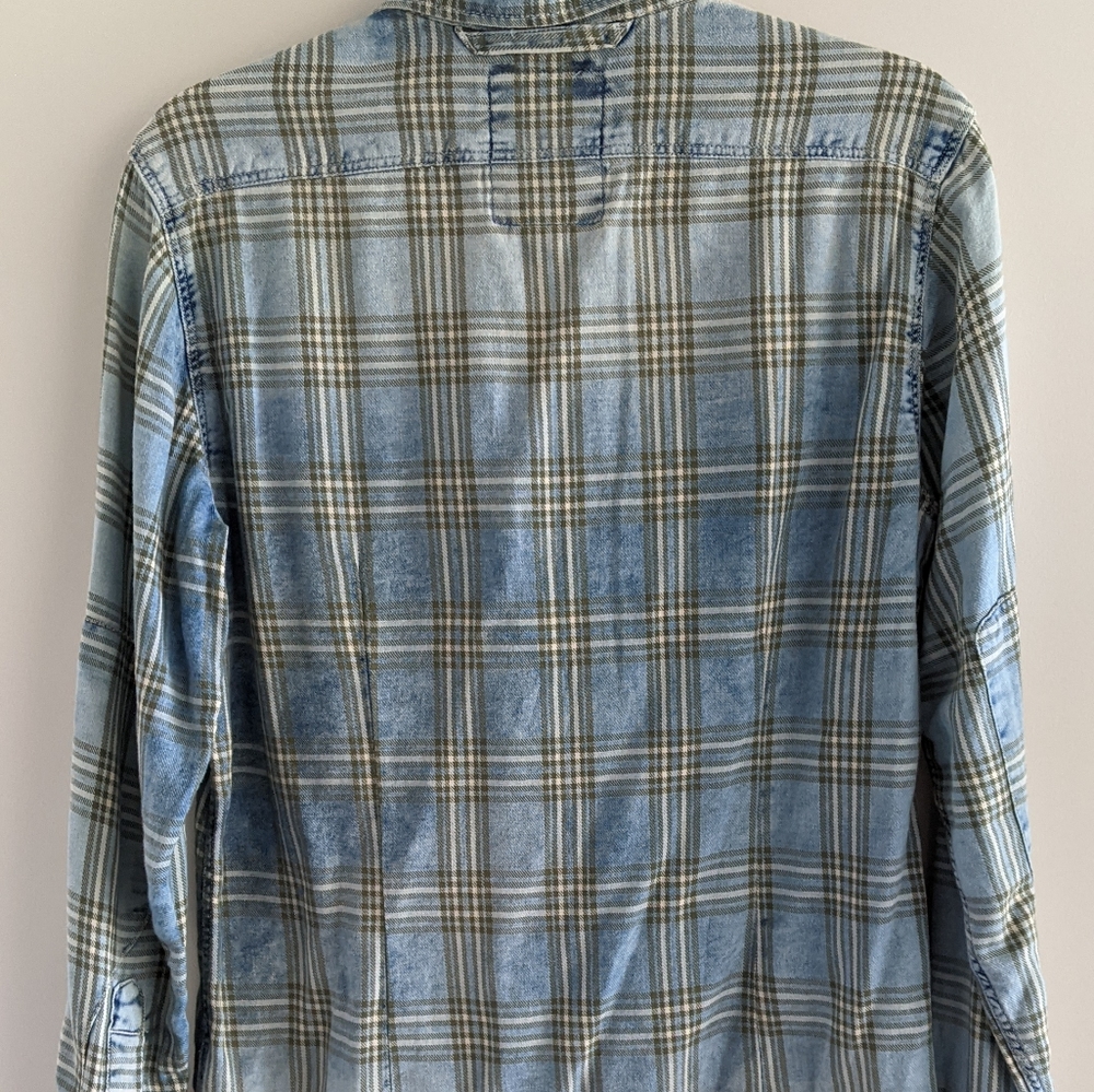 GStar button up, Small, blue